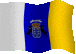 Bandera Gif Canarias