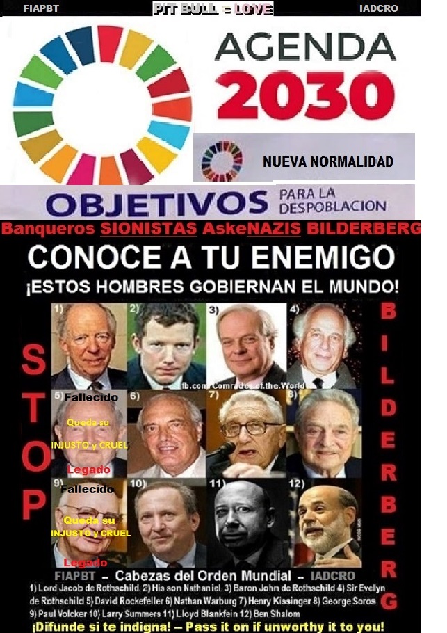 ZZZ BILDERBERGS y AGENDA 2030