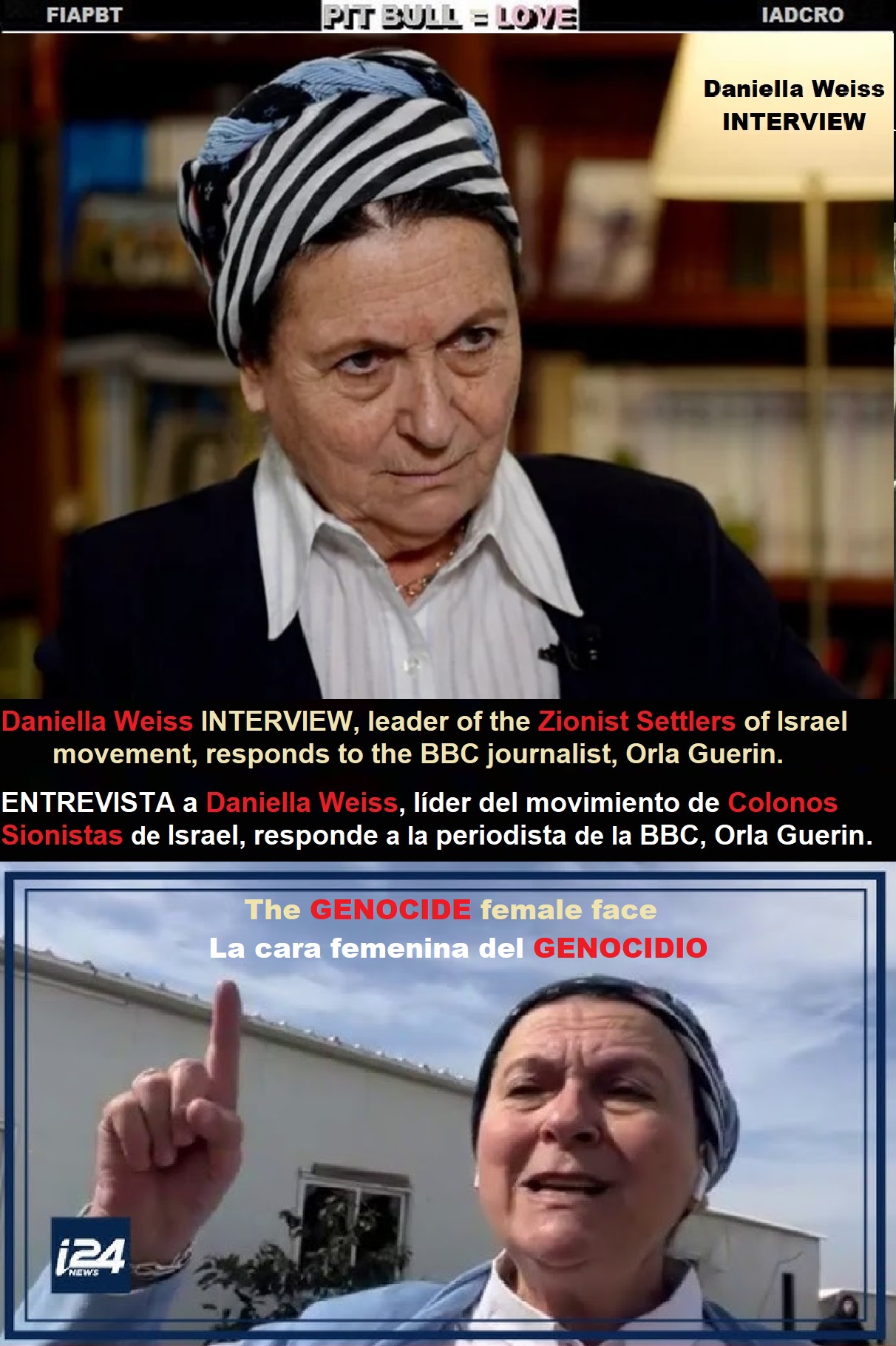 NO ES UNA GUERRA, ES UN GENOCIDIO