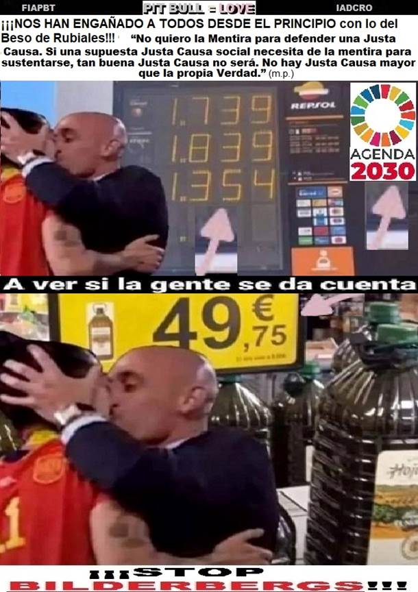 ZZZ BESO RUBIALES. NO QUIERO LA MENTIRA PARA DEFENDER LA VERDAD