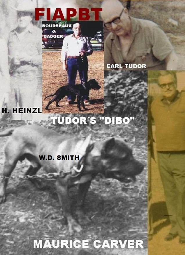 Tudor Dibo junto con los tres mejores criadores de todos los tiempos.