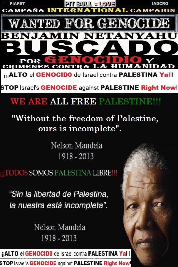 NELSON MANDELA A NETANYAHU